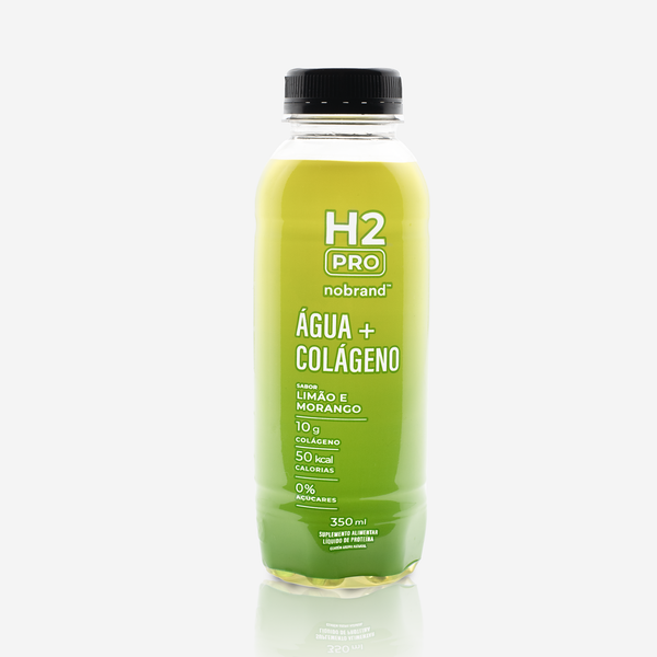 H2PRO Limão e Morango nobrand | Kit 12 unidades 350ml