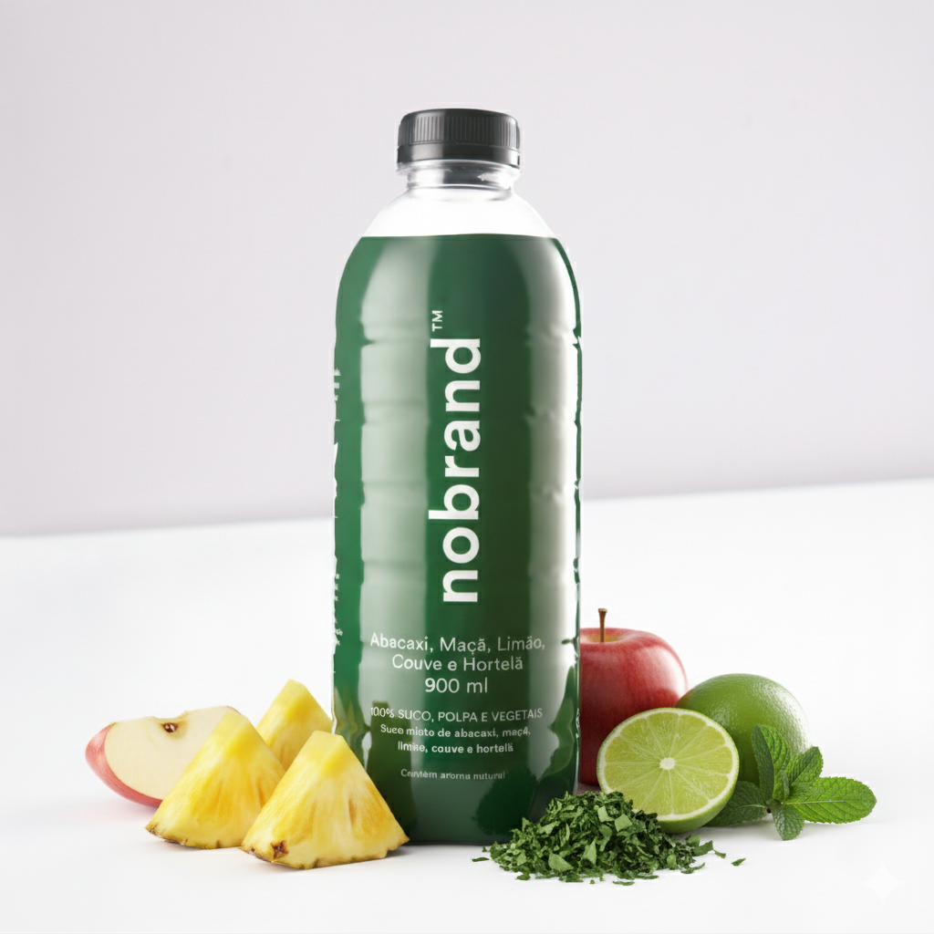 Suco Verde nobrand | 100% Natural, Zero Açúcar Adicionado e Vegano