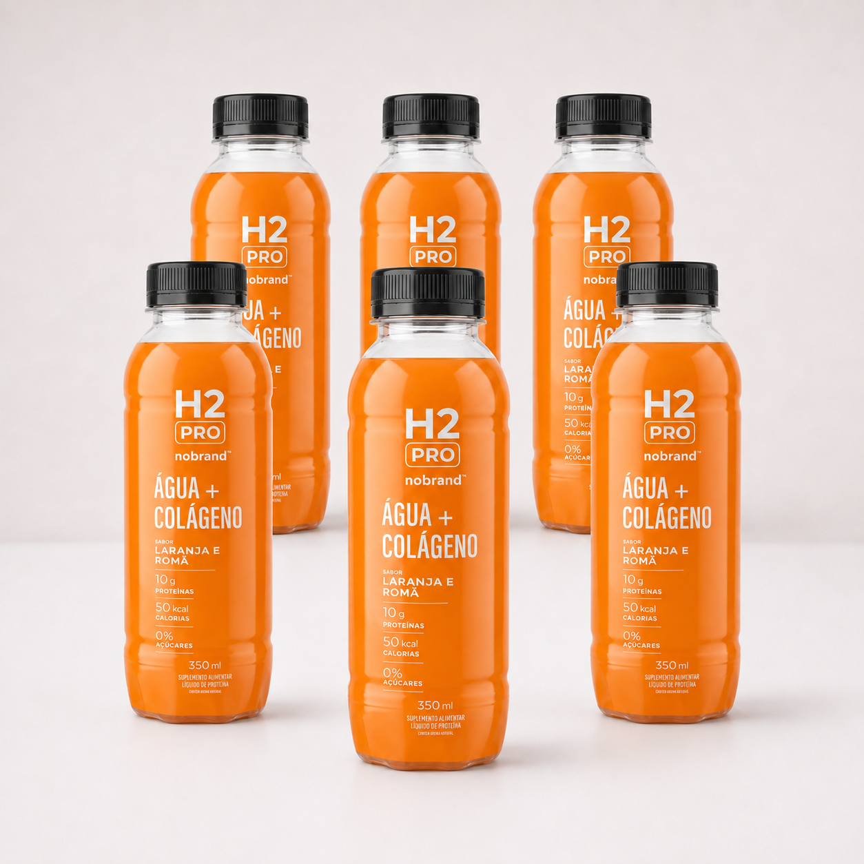 H2PRO Romã e Laranja | Pack 6 unidades