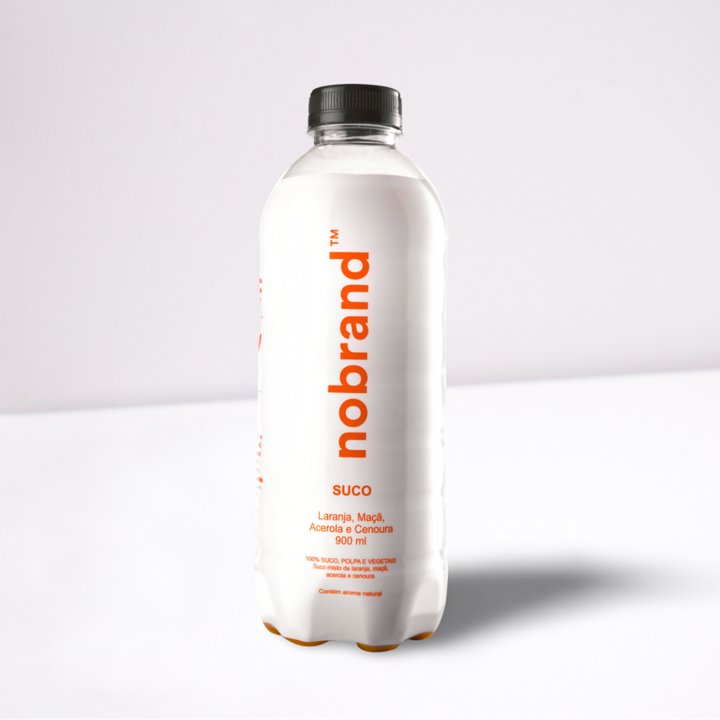 Suco de Laranja, Maçã, Acerola e Cenoura nobrand | 100% Natural, Zero Açúcar Adicionado e Vegano
