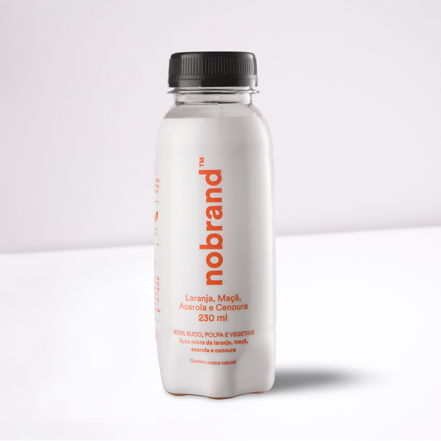 Suco de Laranja, Maçã, Acerola e Cenoura nobrand | 100% Natural, Zero Açúcar Adicionado e Vegano