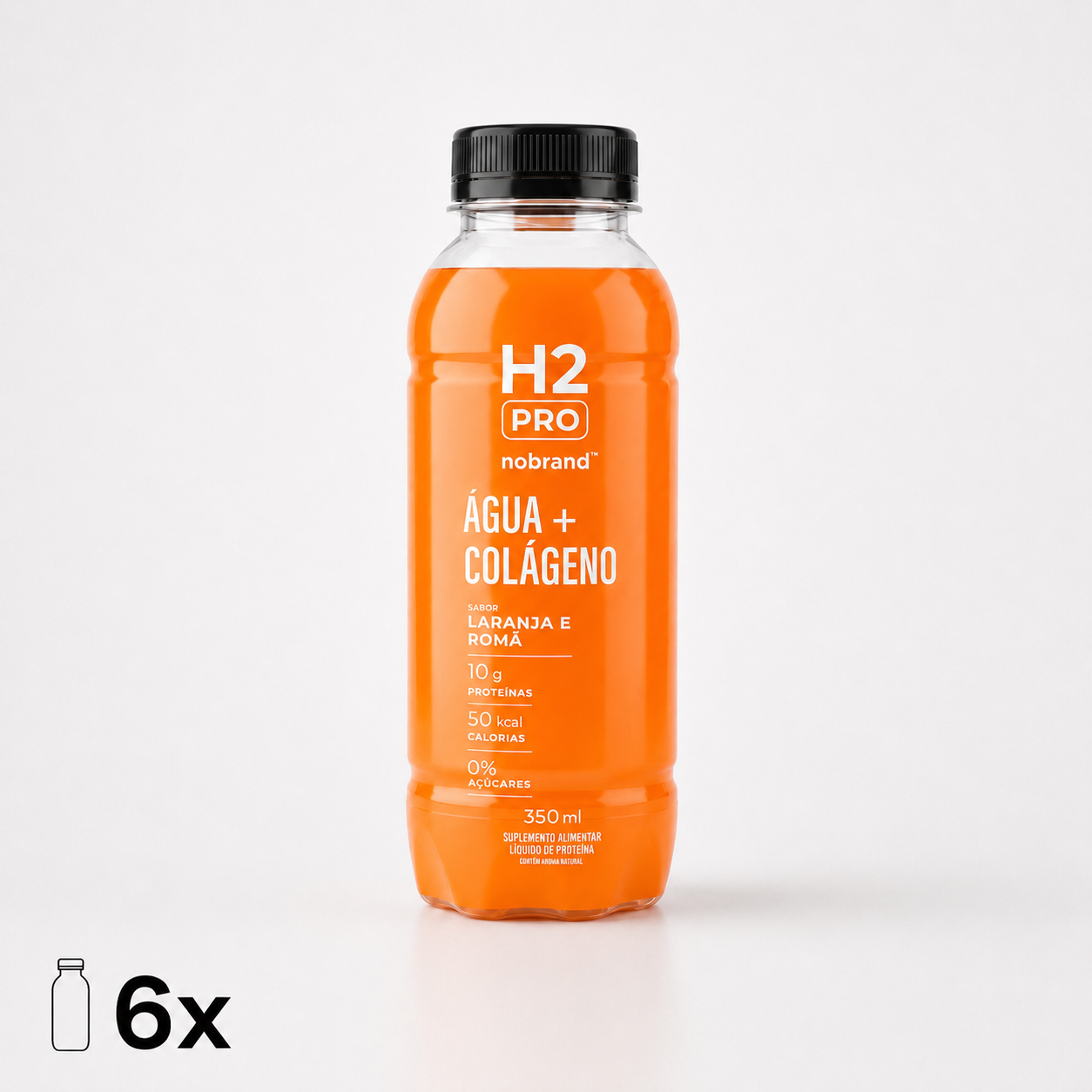 H2PRO Laranja e romã | Pack 6 unidades
